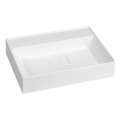 Sapho - GODIVA Wall-Hung Basin 58x44 cm Marble/White