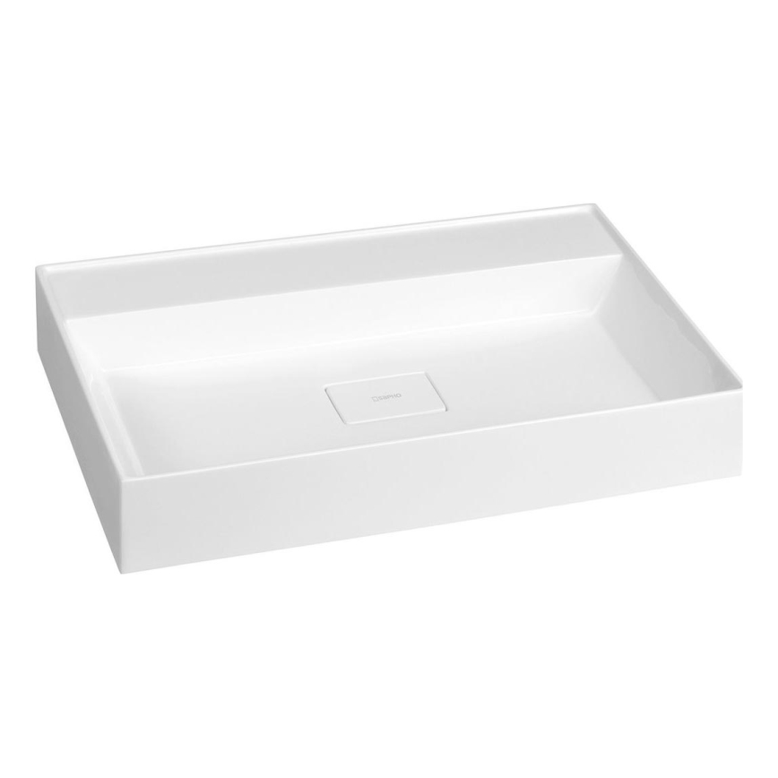 Sapho - GODIVA wall-hung basin 68 x 44 cm marble/white