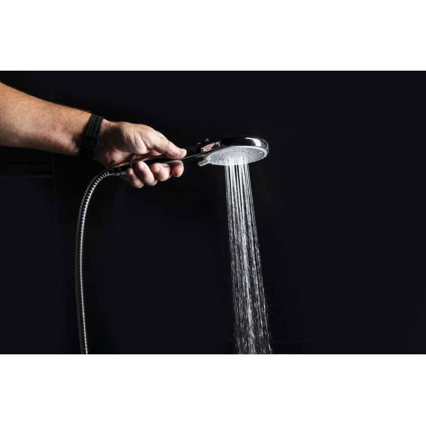 Sapho - Handheld shower with rinse mode shiny chrome