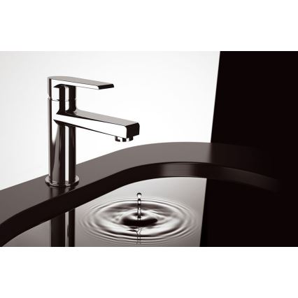 Sapho - KAI 15 cm Basin Mixer, Polished Chrome