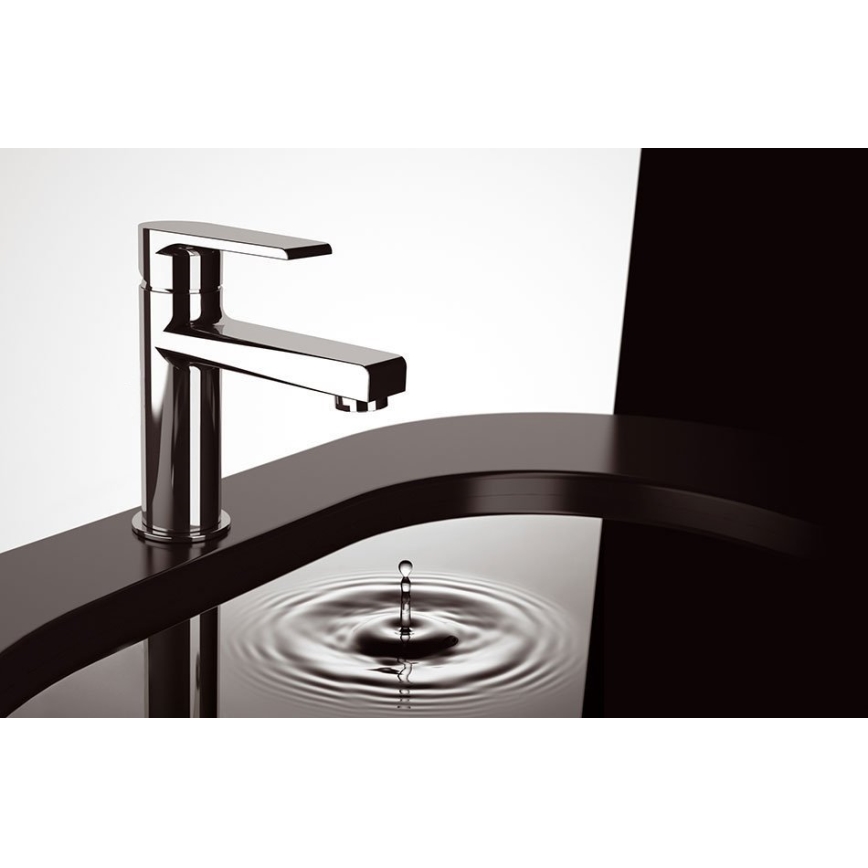 Sapho - KAI 15 cm Basin Mixer, Polished Chrome