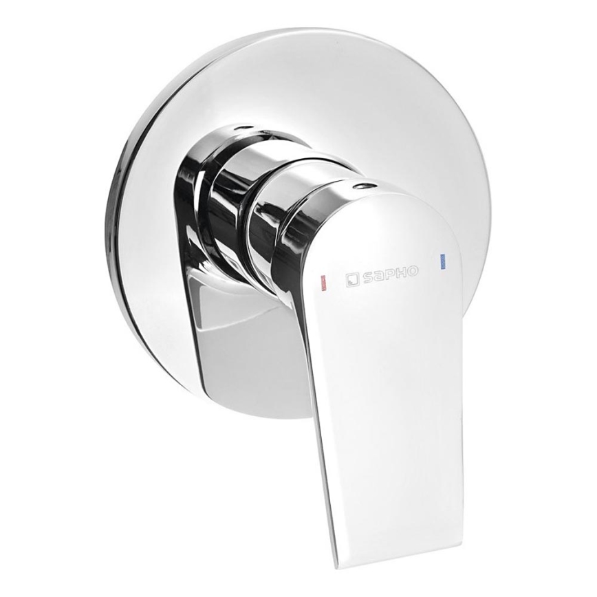 Sapho - KAI concealed shower mixer for in-wall installation, cm, polished chrome