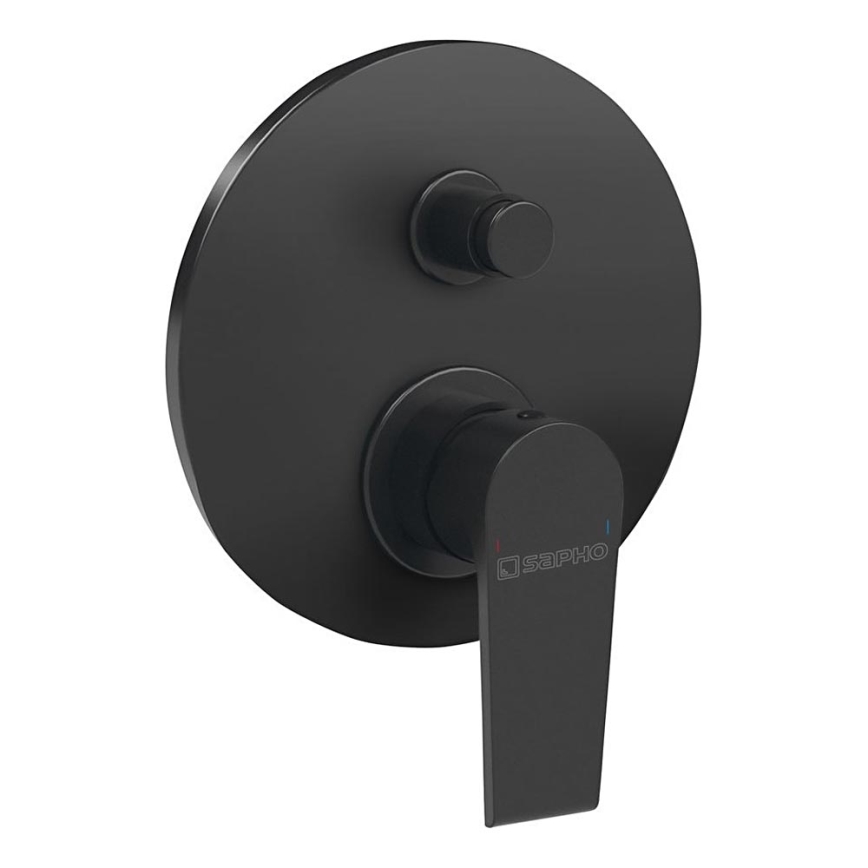 Sapho - KAI Concealed Shower Mixer, Matte Black