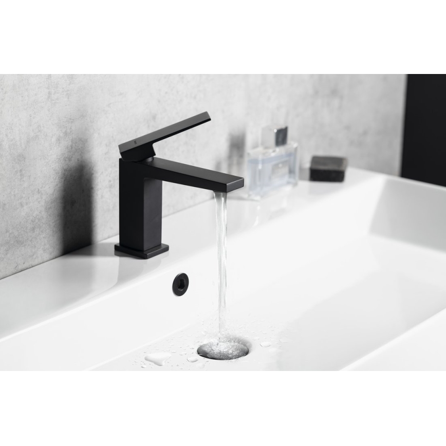 Sapho - LATUS 14 cm basin mixer tap matte black