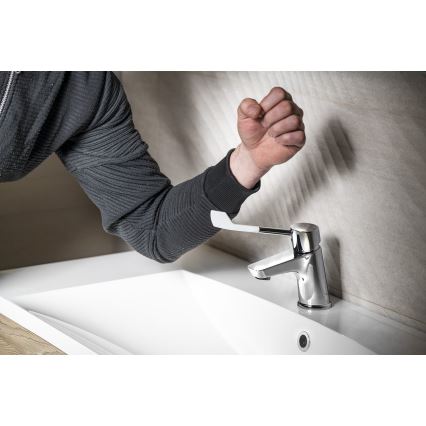 Sapho - LEA Washbasin Mixer 15.4 cm, Polished Chrome