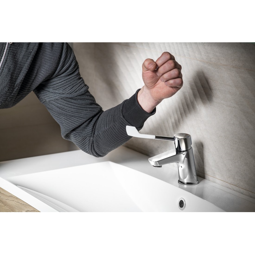 Sapho - LEA Washbasin Mixer 15.4 cm, Polished Chrome