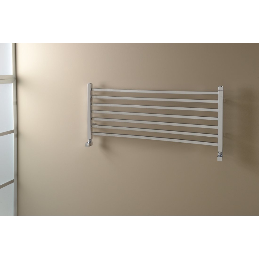 Sapho - METRO Bathroom Heated Towel Rail 45x100 cm Polished Chrome