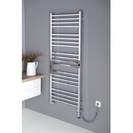 Sapho - METRO Bathroom Radiator 497W/230V 60x153 cm Polished Chrome