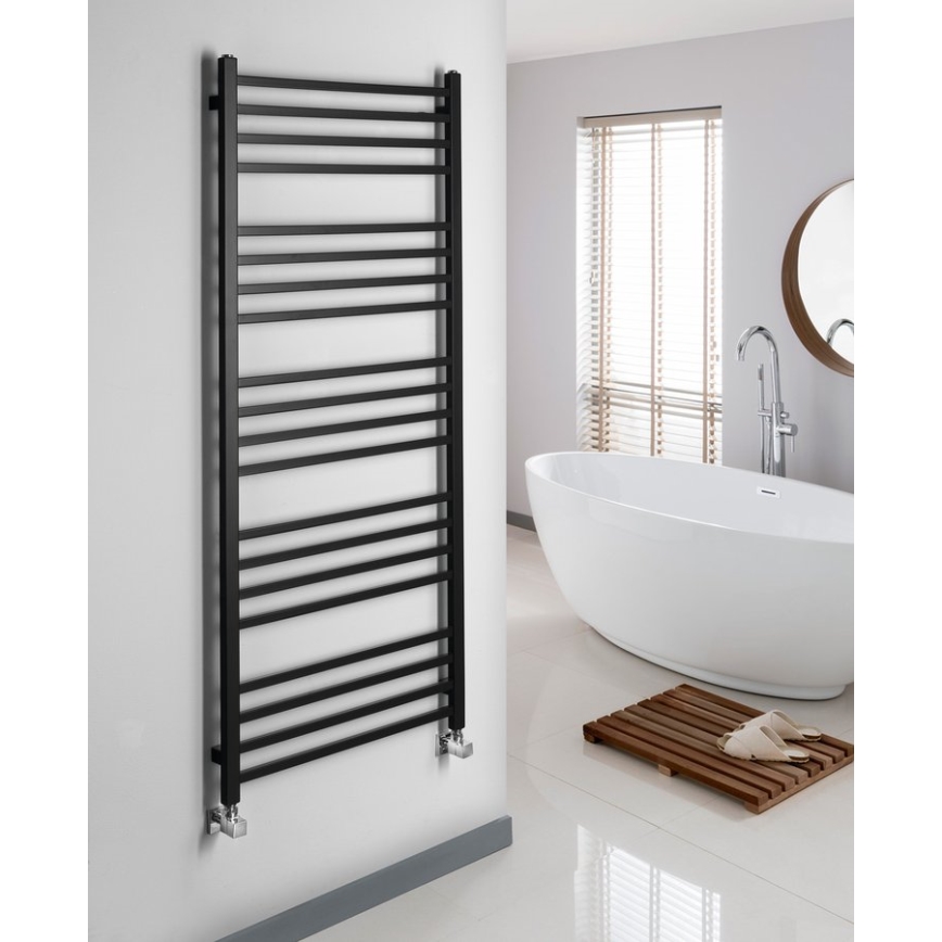 Sapho - METRO Bathroom Radiator 557W 60x151 cm Matte Black