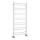 Sapho - METRO DOS Bathroom Radiator 110x50 cm, Matte White