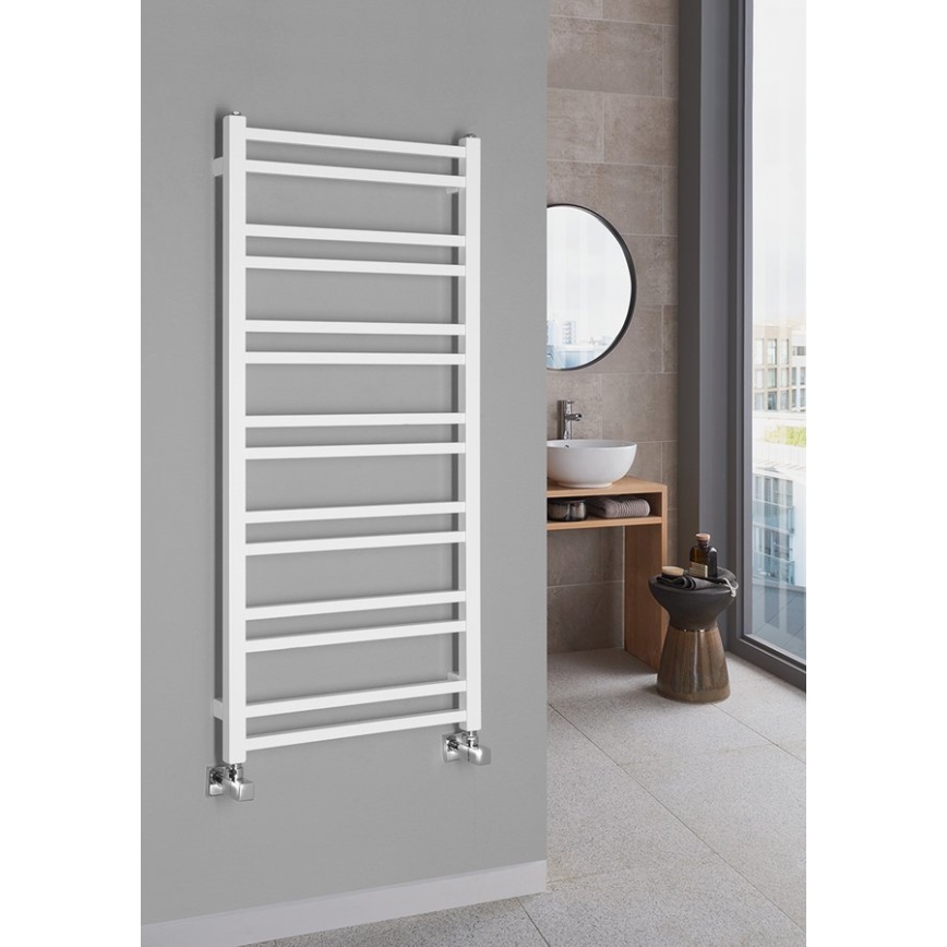 Sapho - METRO DOS Bathroom Radiator 110x50 cm, Matte White