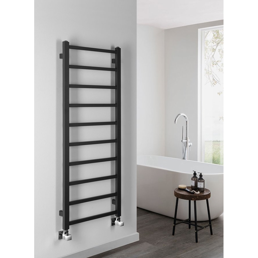 Sapho - METRO DOS bathroom radiator 114 x 40 cm matte black