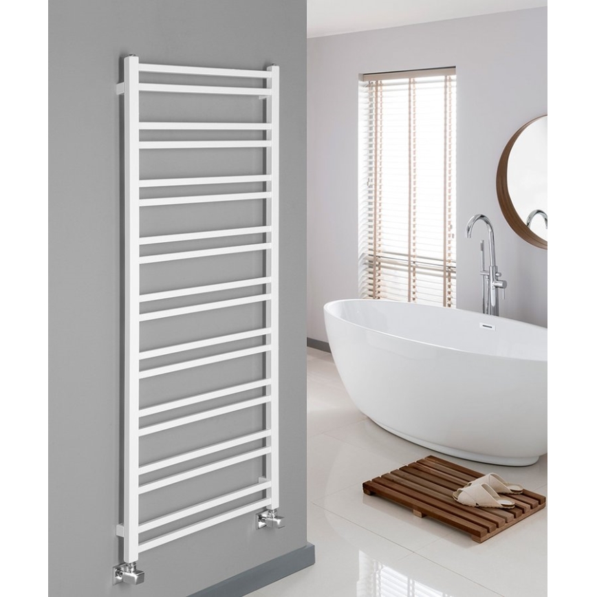 Sapho - METRO DOS Bathroom radiator 143x55 cm matte white
