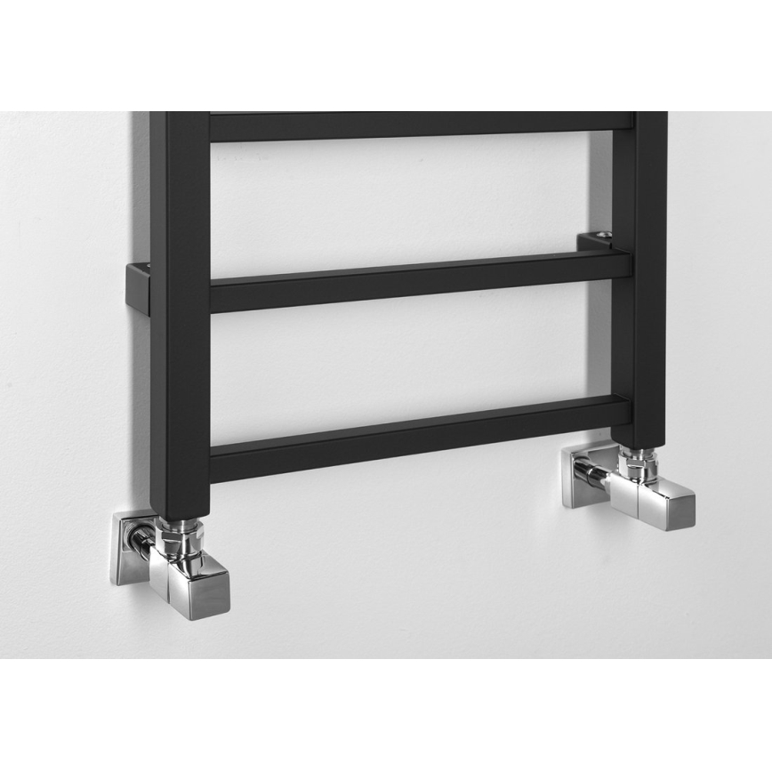 Sapho - METRO DOS Bathroom Radiator 150x40 cm, Matte Black