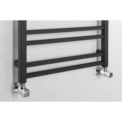 Sapho - METRO DOS Bathroom Radiator 476W/230V 55x143 cm Matte Black
