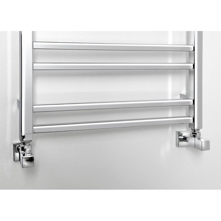 Sapho - METRO DOS Bathroom radiator 476W/230V 55x143 cm Polished chrome
