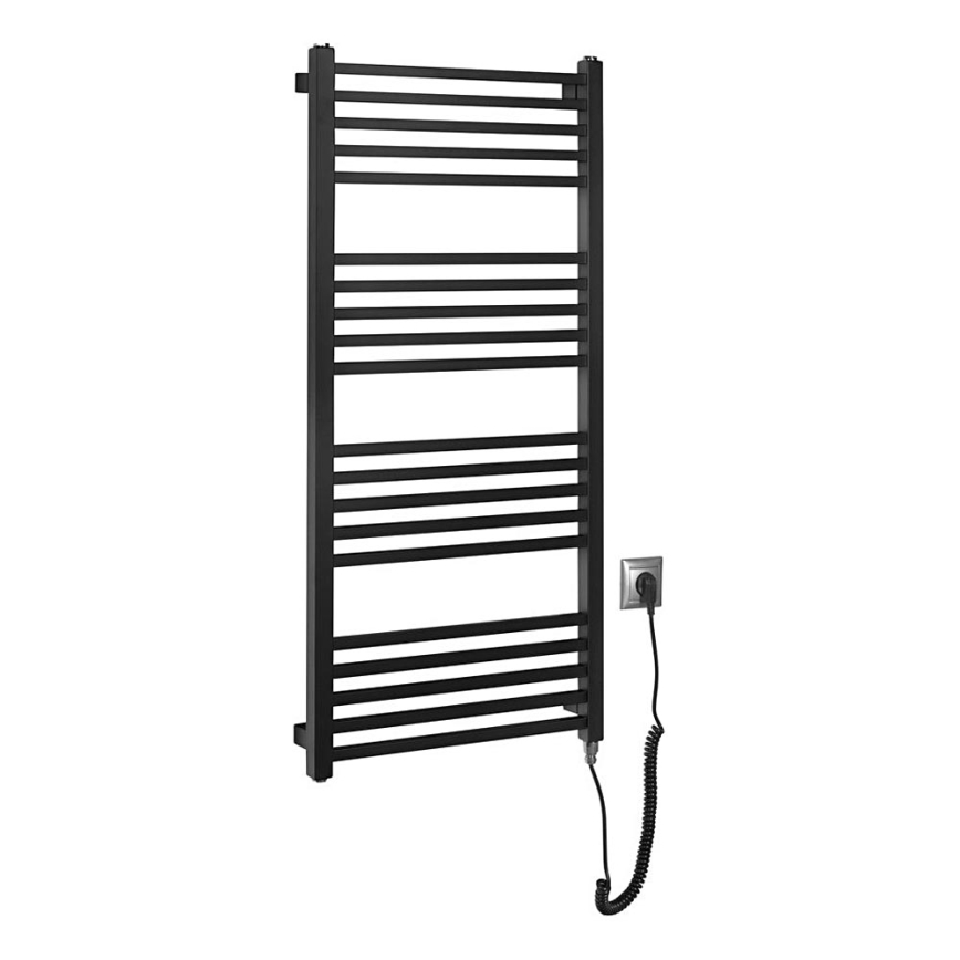 Sapho - METRO-E Electric Towel Warmer 400W/230V 50x106 cm Matte Black