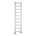 Sapho - METRO LIGHT Bathroom Radiator 114 x 30 cm, Polished Chrome