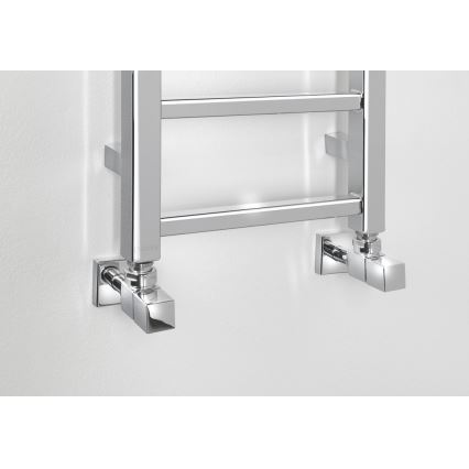 Sapho - METRO LIGHT Bathroom Radiator 114 x 30 cm, Polished Chrome