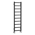 Sapho - METRO LIGHT Bathroom Radiator 114x30cm Matte Black