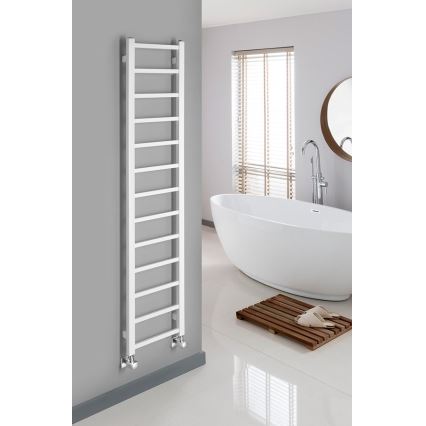 Sapho - METRO LIGHT Bathroom Radiator 150 x 30 cm, White