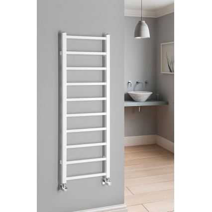Sapho - METRO LIGHT bathroom radiator 247 W, 40 x 114 cm, white