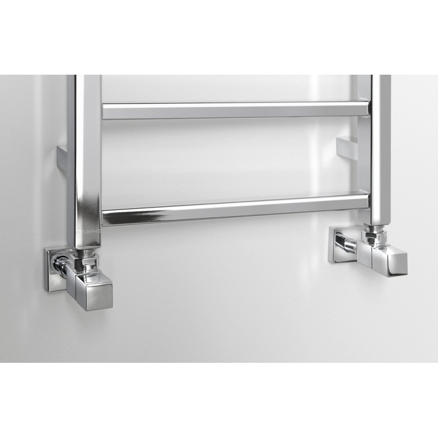 Sapho - METRO LIGHT Bathroom Radiator, 323 W / 230 V, 40 x 150 cm, Polished Chrome