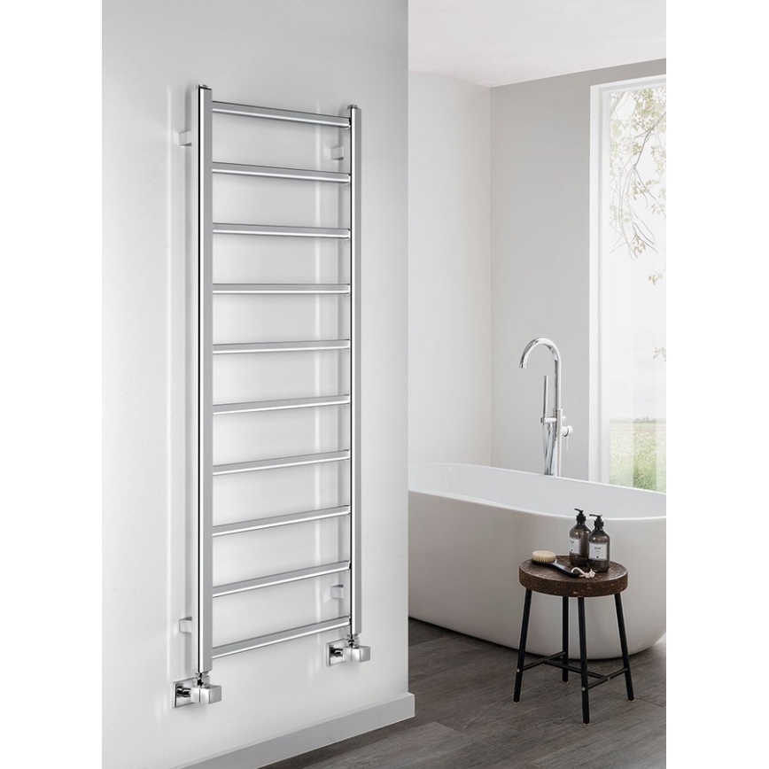 Sapho - METRO LIGHT Heated Towel Rail, 114 x 40 cm, Polished Chrome