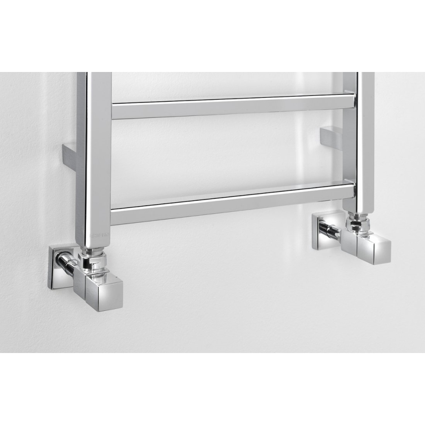Sapho - METRO LIGHT Heated Towel Rail, 114 x 40 cm, Polished Chrome