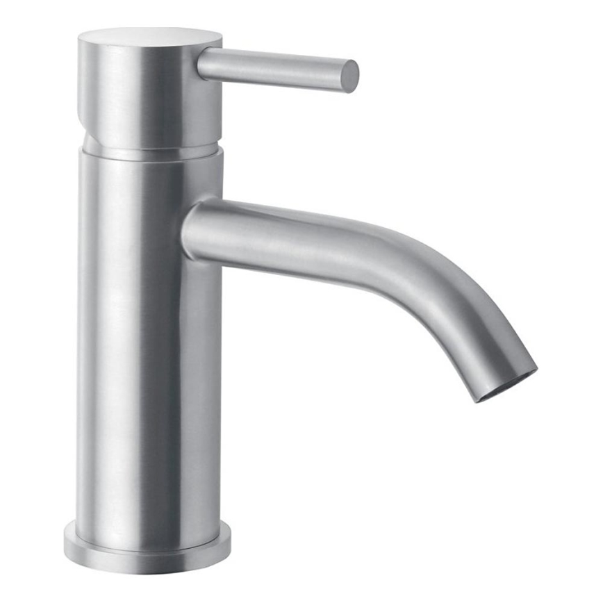 Sapho - MINIMAL 15.8 cm Basin Mixer, Stainless Steel