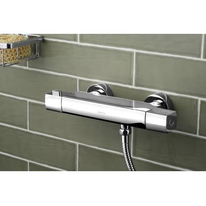 Sapho - MIXONA Thermostatic Shower Mixer, Polished Chrome