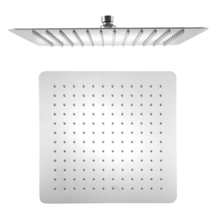 Sapho - Overhead shower SLIM 30x30 cm polished stainless steel