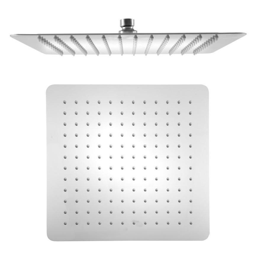 Sapho - Overhead shower SLIM 30x30 cm polished stainless steel