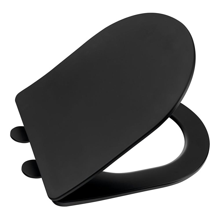 Sapho - PACO SoftClose Toilet Seat, Black