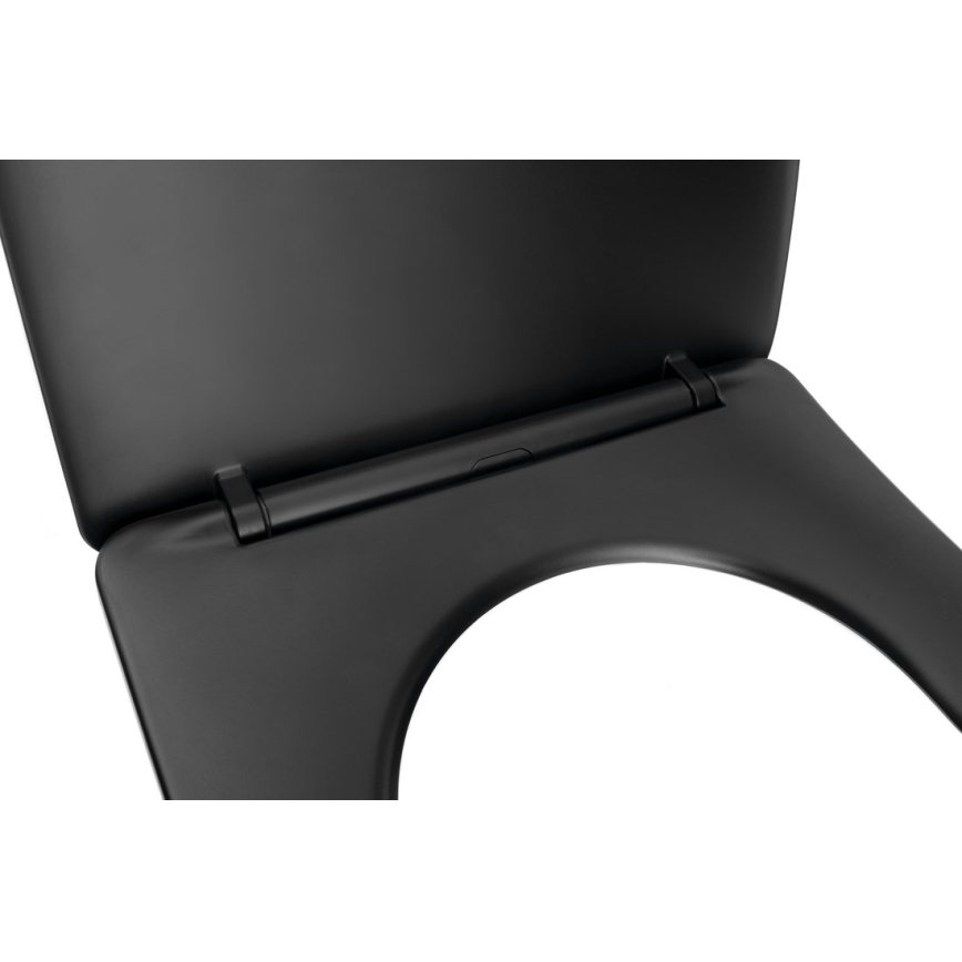 Sapho - PACO SoftClose Toilet Seat, Black