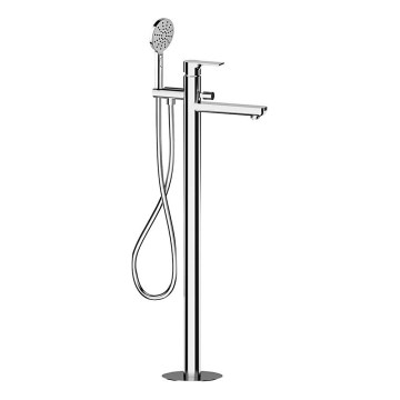 Sapho - PAX bathtub set with mixer tap, polished chrome
