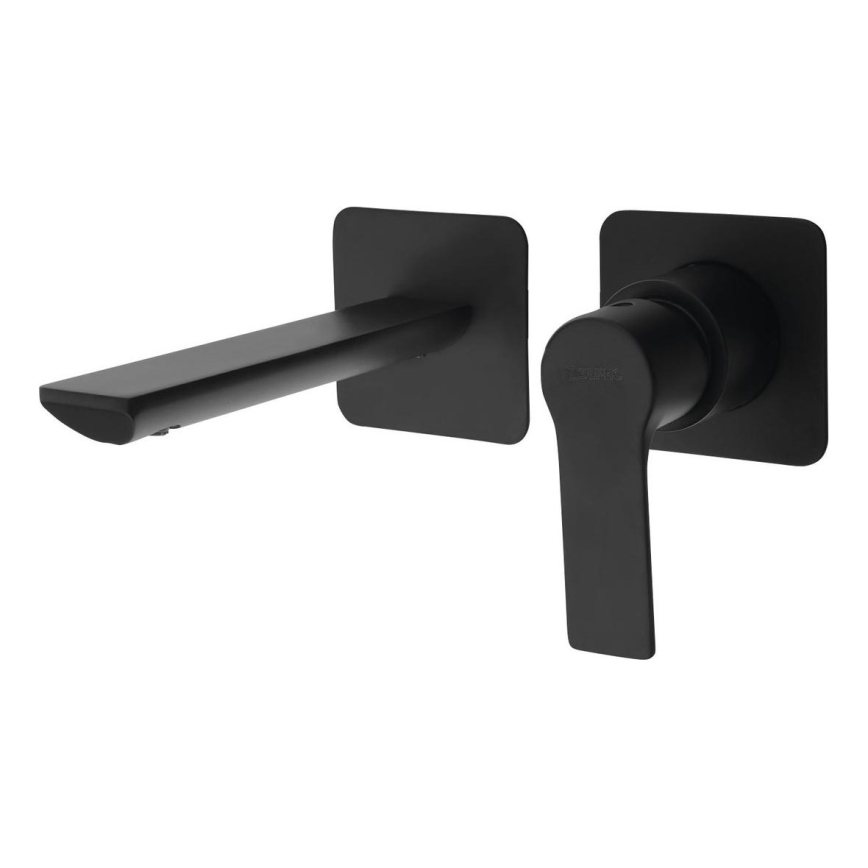 Sapho - PAX Concealed-Installation Basin Mixer, Matte Black
