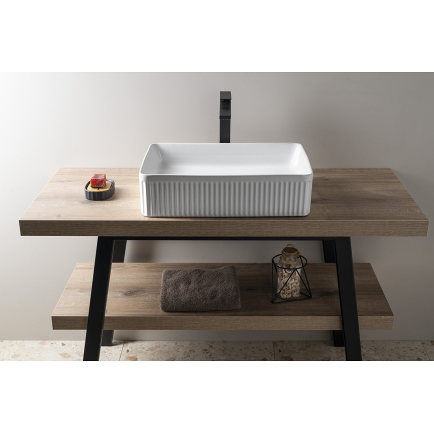 Sapho - PICOBELLO Countertop Basin 50 x 34 cm, Ceramic / White