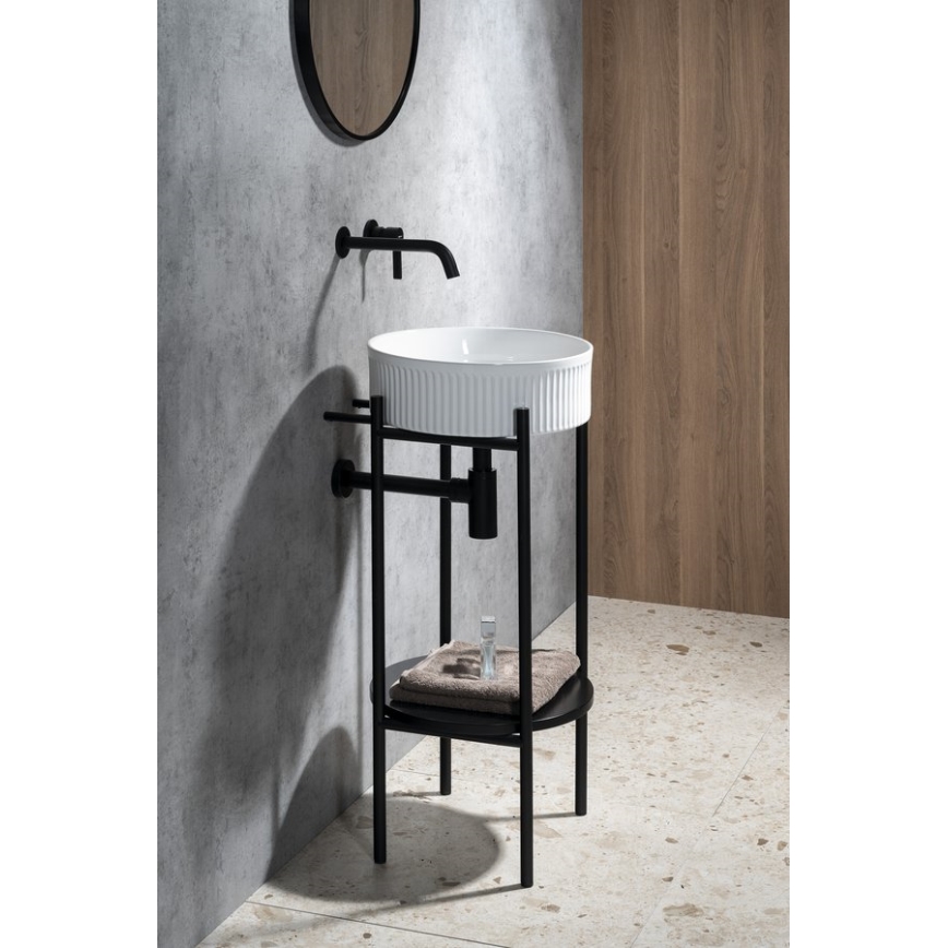 Sapho - PICOBELLO countertop basin Ø 37 cm ceramic/white