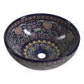 Sapho - PRIORI Countertop Basin Ø 41 cm, Ceramic/Multicolored