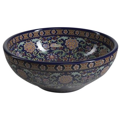 Sapho - PRIORI Countertop Basin Ø 41 cm, Ceramic/Multicolored