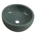 Sapho - PRIORI Countertop Basin Ø 42 cm, Ceramic/Green
