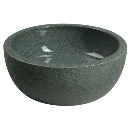 Sapho - PRIORI Countertop Basin Ø 42 cm, Ceramic/Green