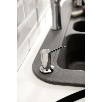 Sapho - Recessed soap dispenser shiny chrome