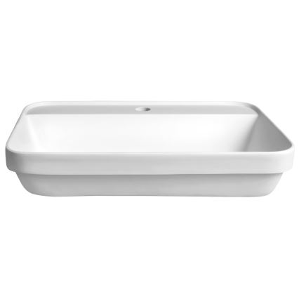 Sapho - Recessed washbasin 55x39 cm ceramic/white