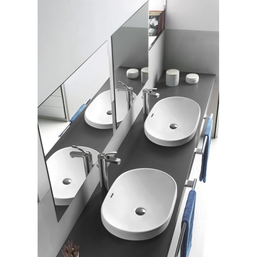 Sapho - Recessed washbasin LIMA 60x40 cm ceramic/white