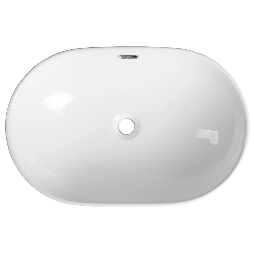 Sapho - Recessed washbasin LIMA 60x40 cm ceramic/white