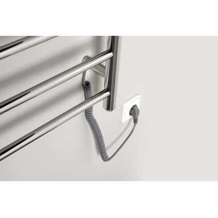 Sapho - REDONDO Electric Towel Warmer 130W/230V 63x116 cm Polished Chrome