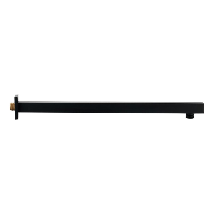 Sapho - Shower arm angular 40 cm matte black