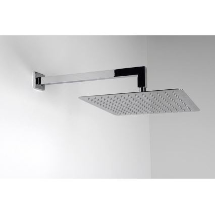 Sapho - Shower arm angular 40 cm shiny chrome